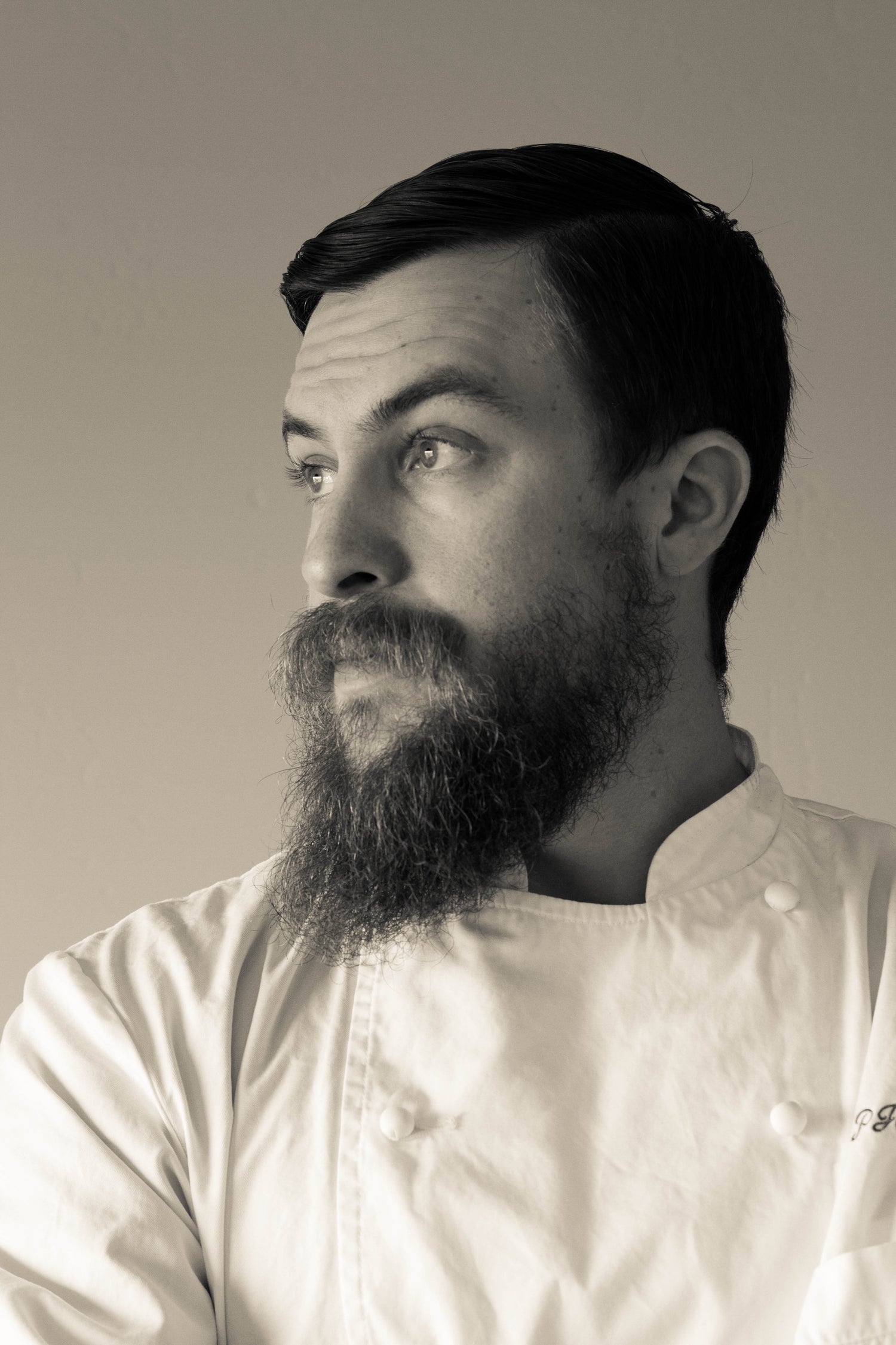 A portrait of Chef Peter Servold the cookbook author.