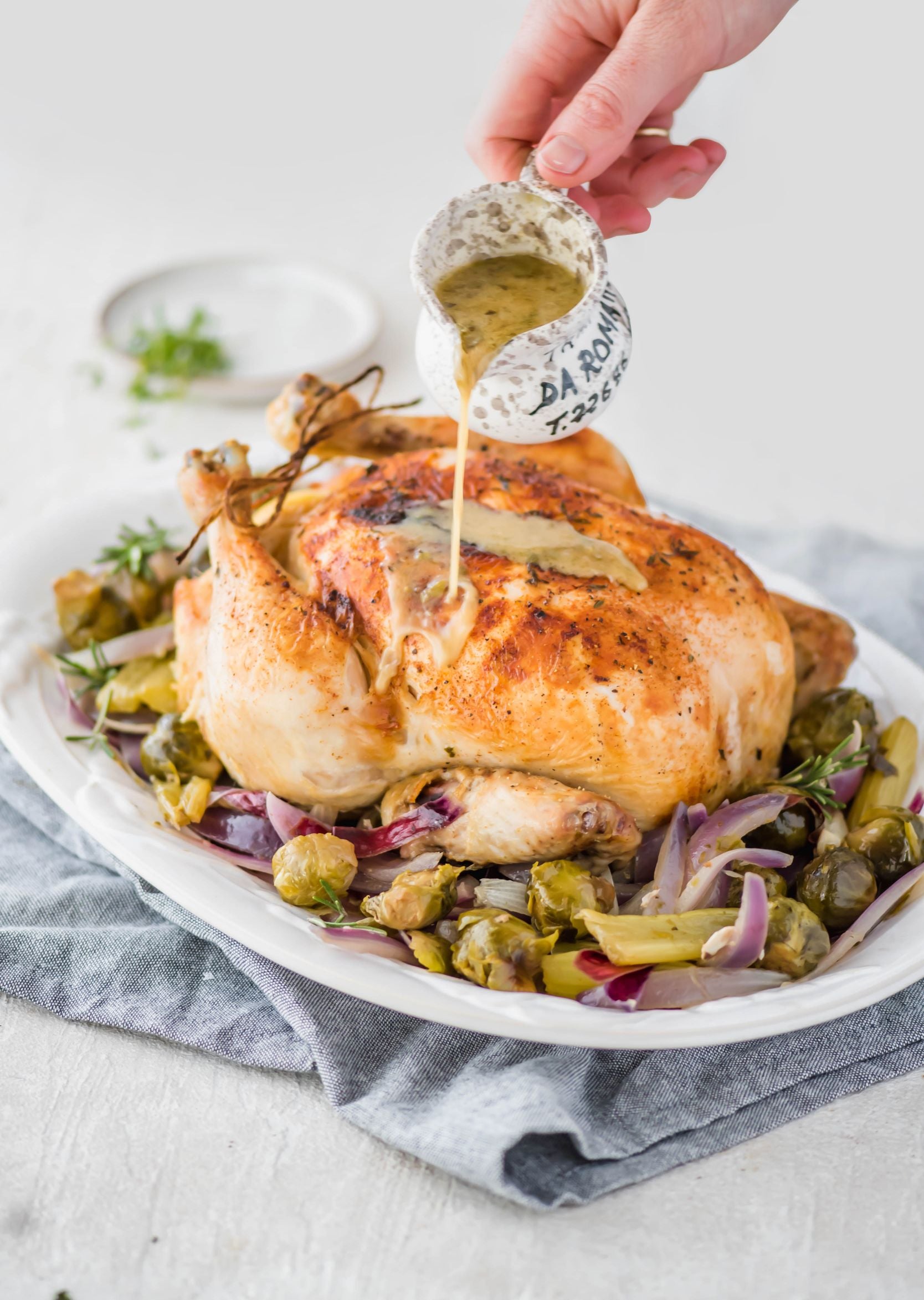 Herbed Chicken & Brussels Sprouts